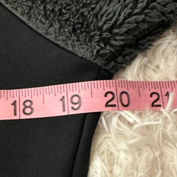 Women's Black Gray Columbia Fleece Zip Up Sz M - Picture 6 of 8